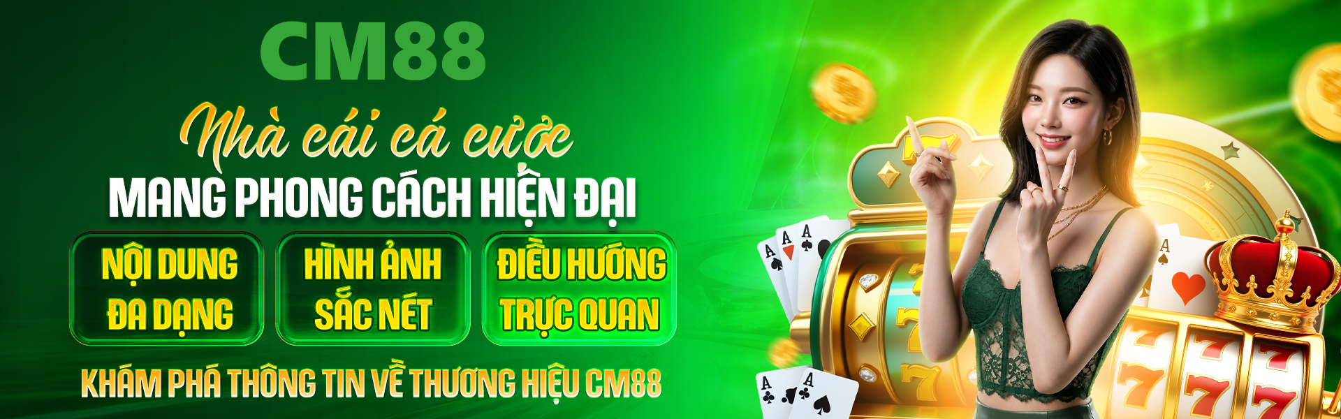 3. Người chơi có thể khám phá loạt sảnh casino mới lạ tại CM88 với nhiều phong cách khác nhau.